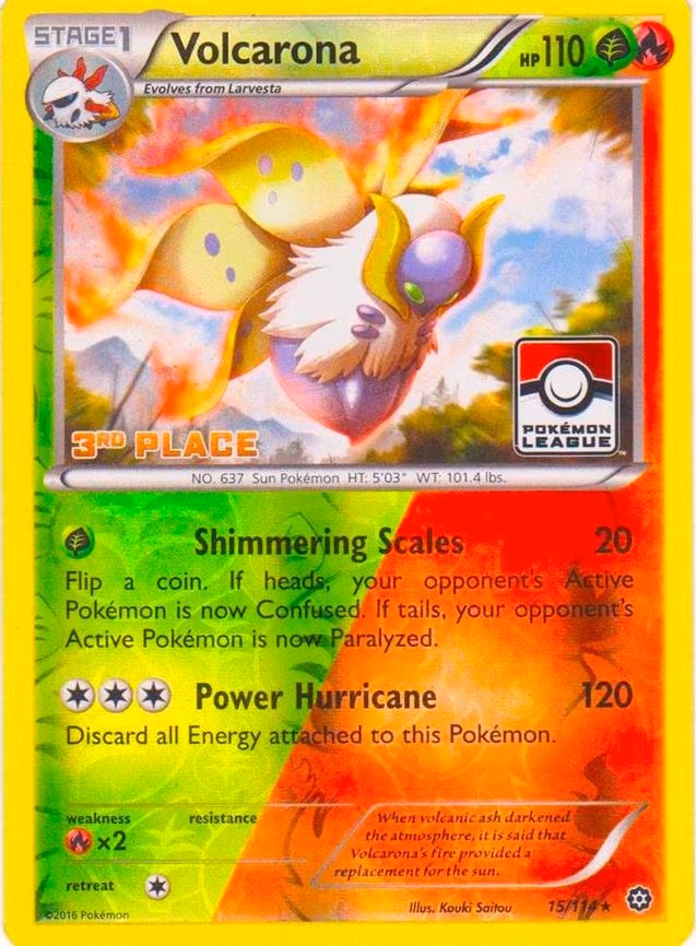 Volcarona - 15/114 (Pokemon League)