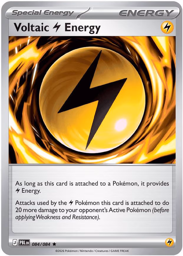 Voltaic Lightning Energy - Rare (084/084)