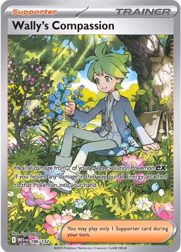 Wally's Compassion - Special Illustration Rare (186/132)