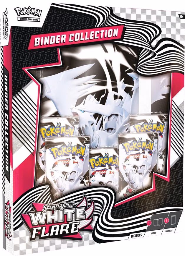 White Flare Binder Collection