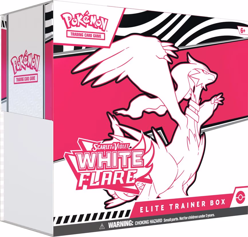 White Flare Elite Trainer Box