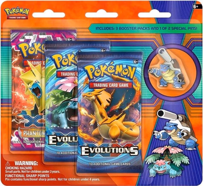 XY - Evolutions Pin Collection [Mega Blastoise]