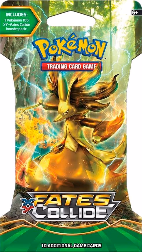 XY - Fates Collide Sleeved Booster Pack [Delphox BREAK]