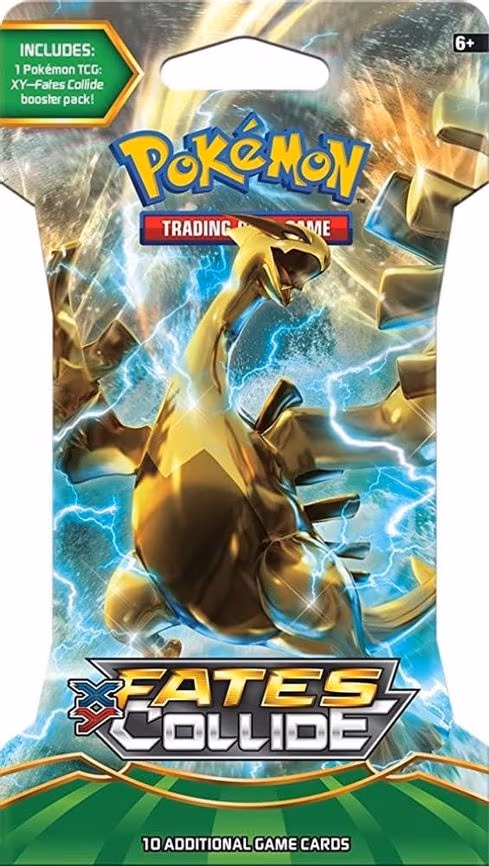 XY - Fates Collide Sleeved Booster Pack [Lugia BREAK]