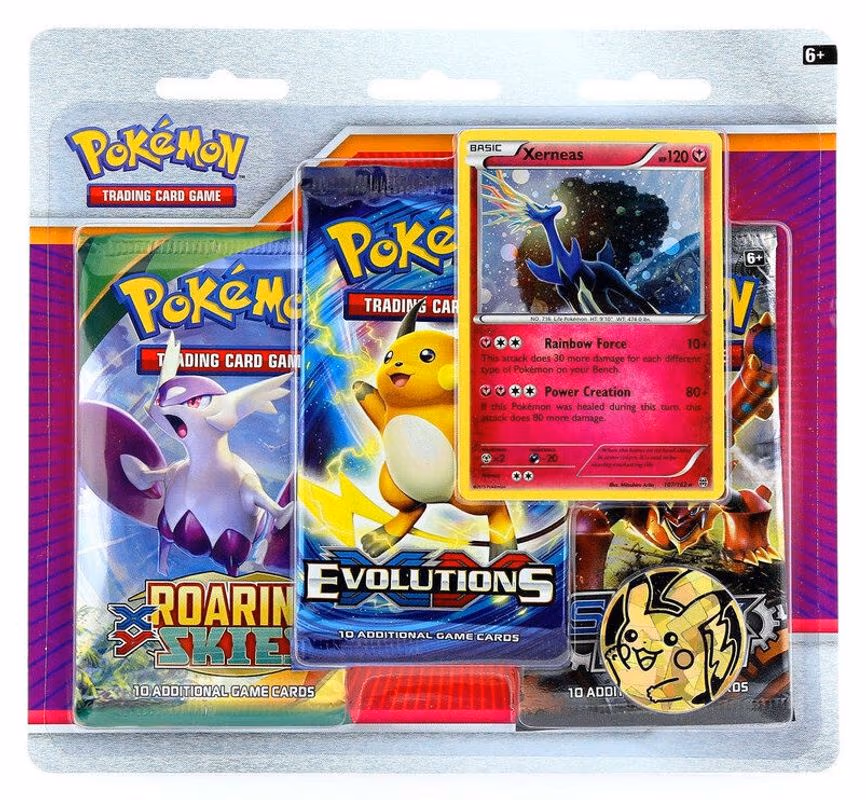XY 3 Pack Blister [Xerneas]