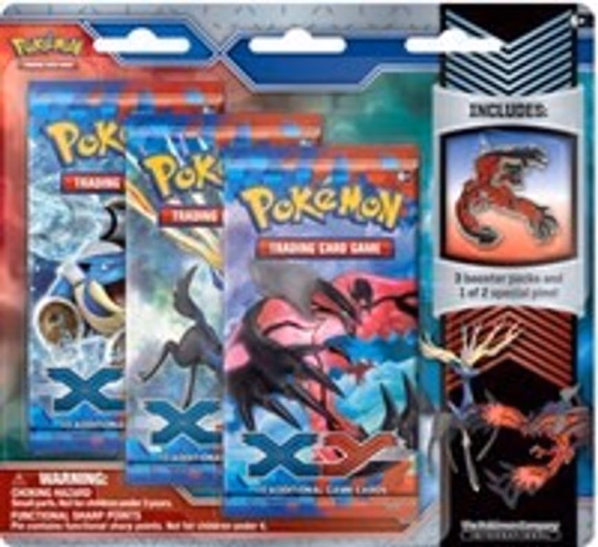 XY Collector Pin 3 Pack Blisters [Yveltal]