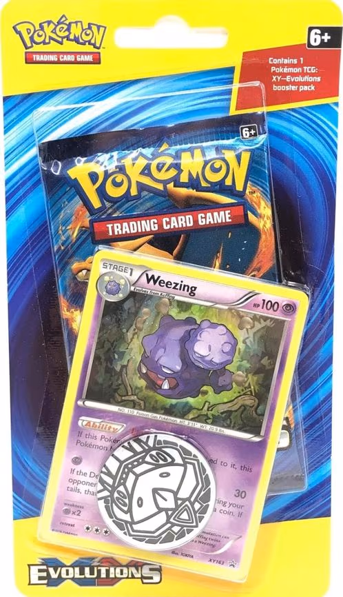 XY Evolutions Single Pack Blister [Weezing]