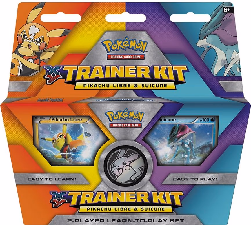 XY Trainer Kit: Pikachu Libre & Suicune