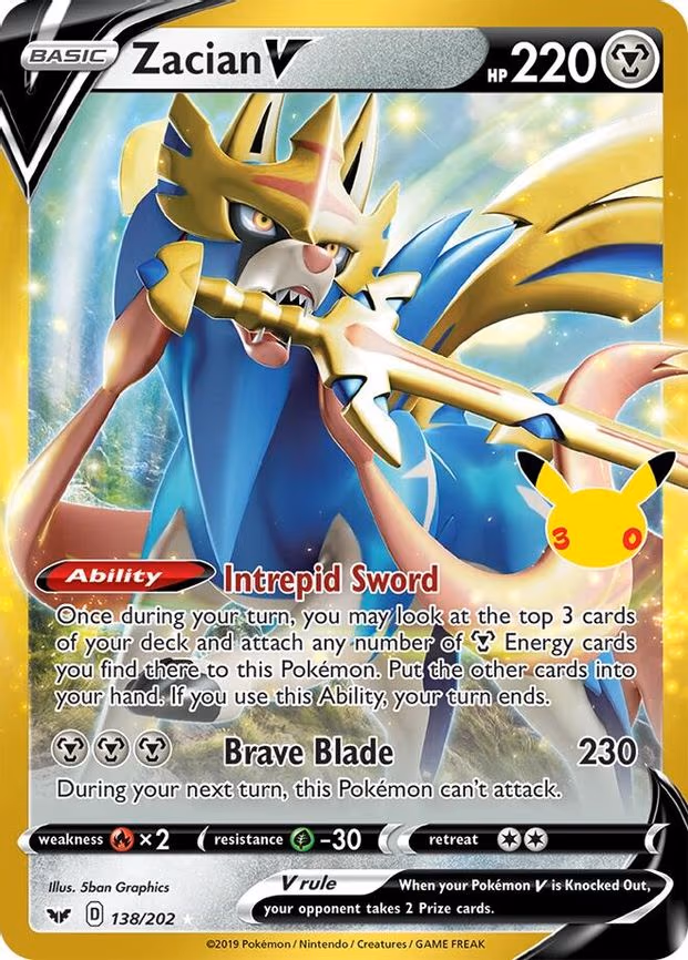 Zacian V - Classic Collection (138/202)