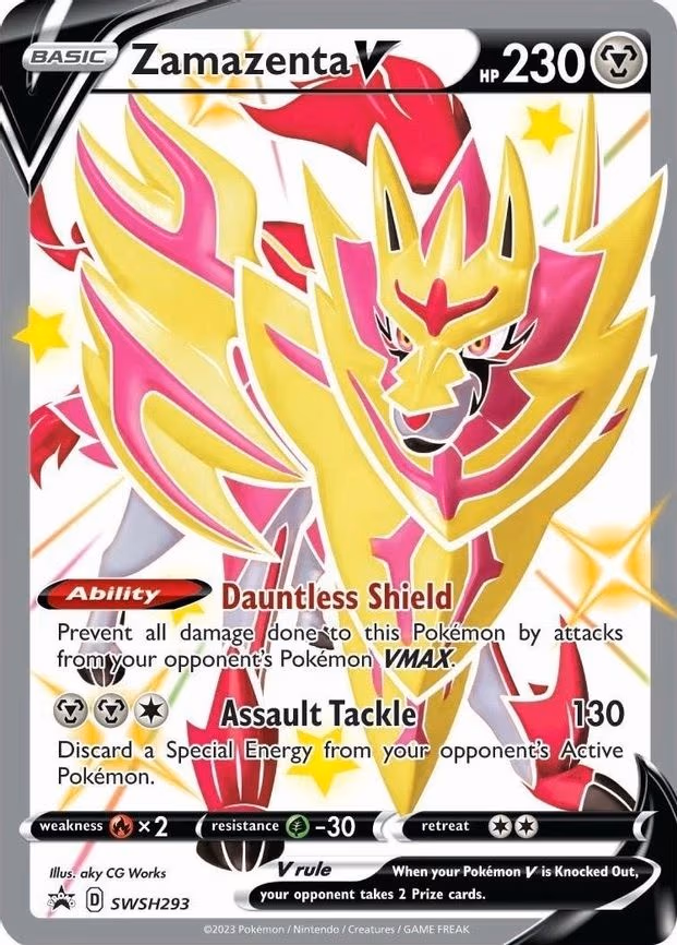Zamazenta V (Shiny) - Promo (SWSH293)