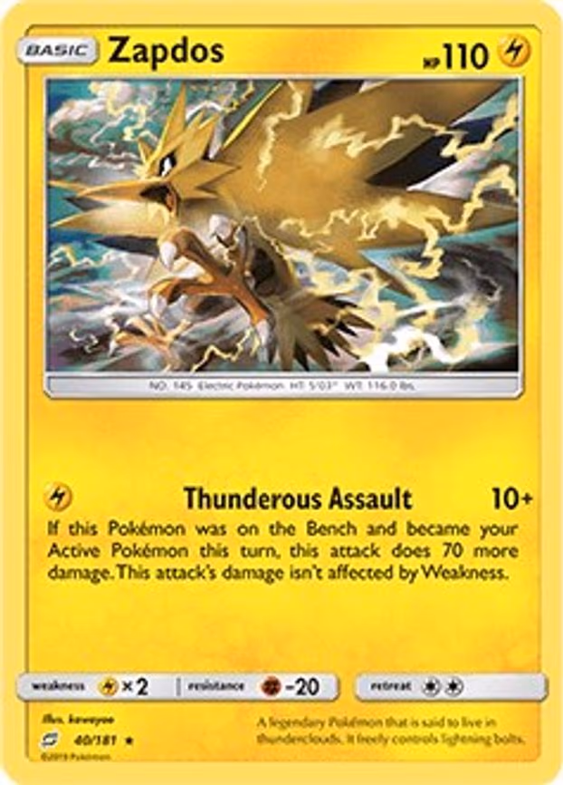 Zapdos - Rare (040/181)