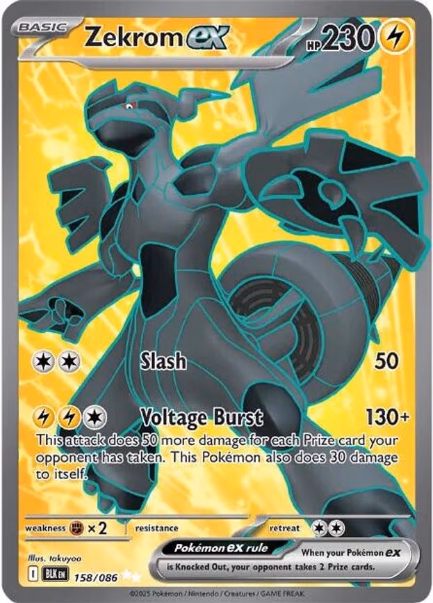 Zekrom ex - Ultra Rare (158/086)