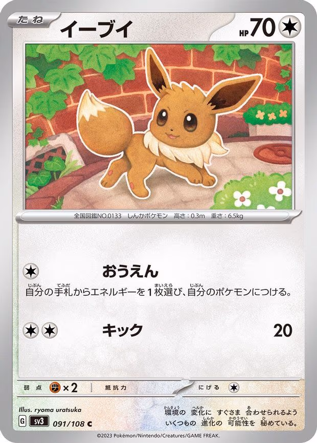 Eevee - Common (091/108)