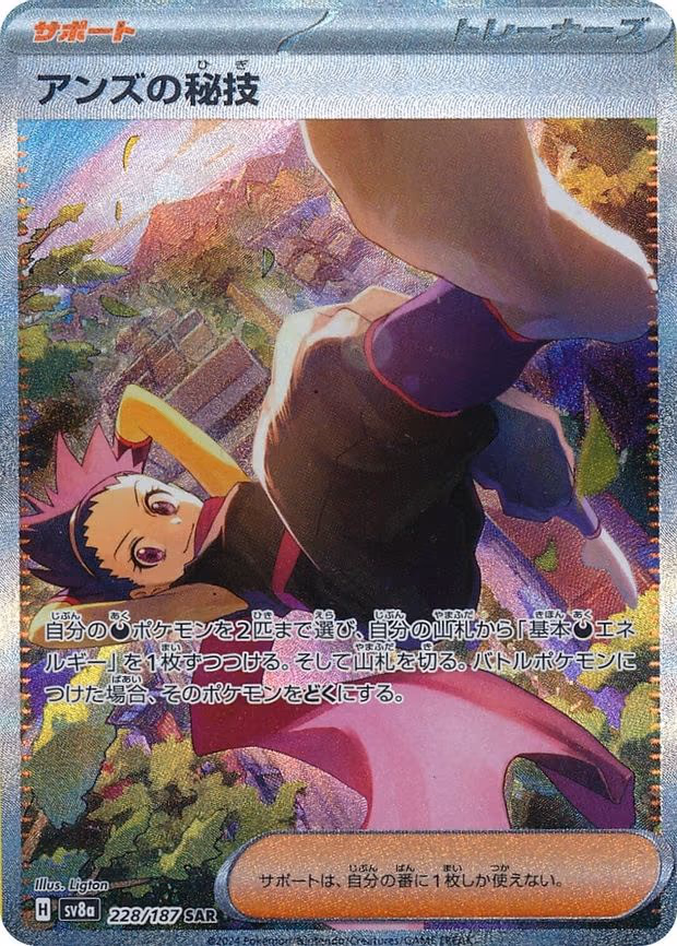 Janine's Secret Art - Special Art Rare (228/187)