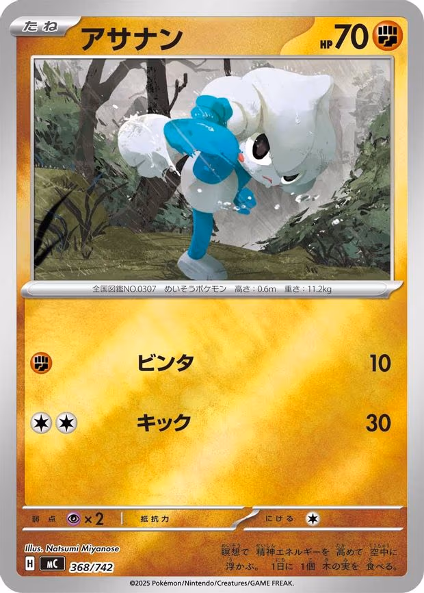 Meditite (Mirror Holo) - Common (368/742)