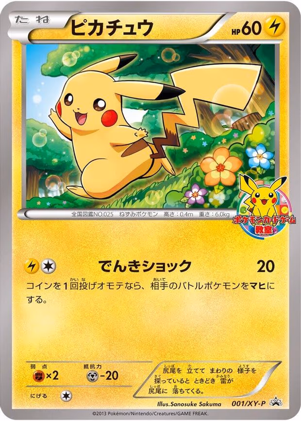 Pikachu - Common (001/XY-P)