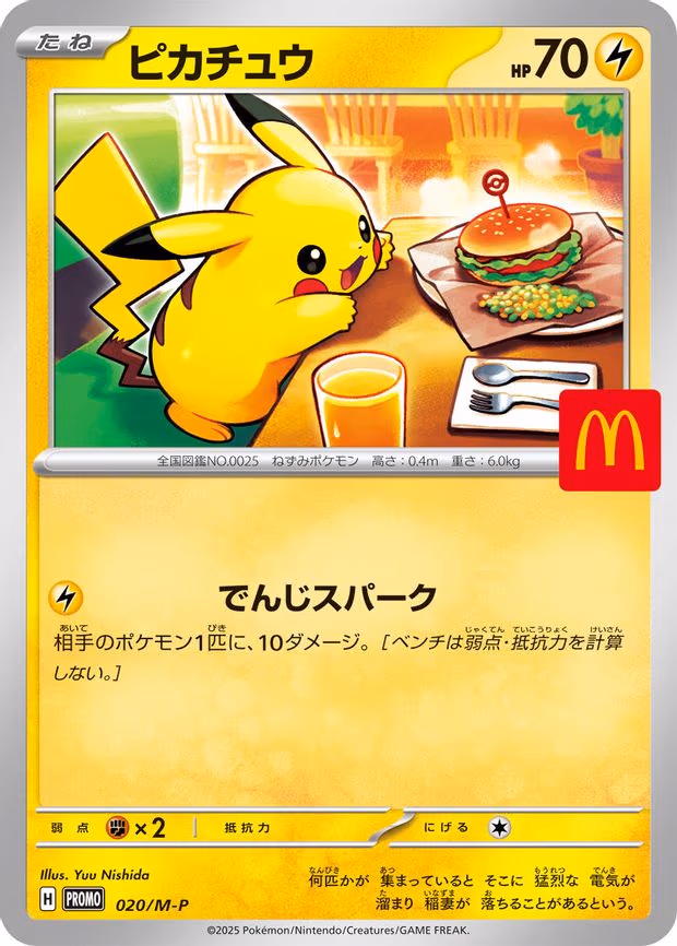 Pikachu - Promo (020/M-P)