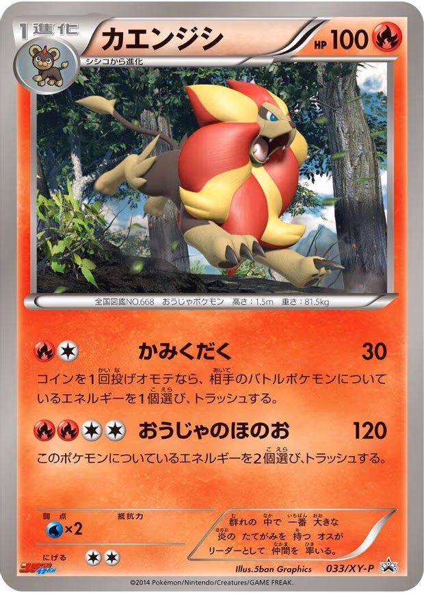 Pyroar - Common (033/XY-P)