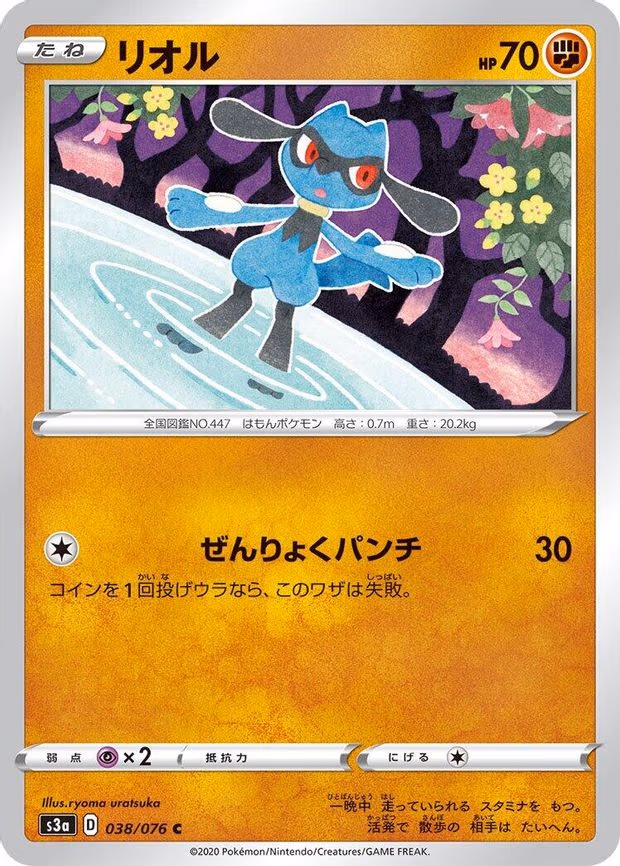 Riolu - Common (038/076)