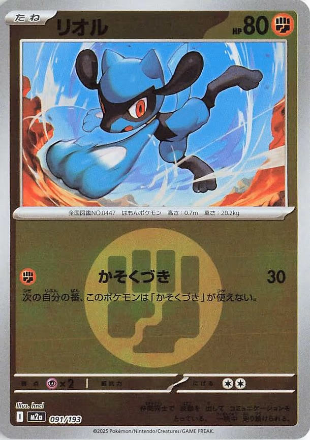 Riolu (Energy Symbol Pattern) (091/193)