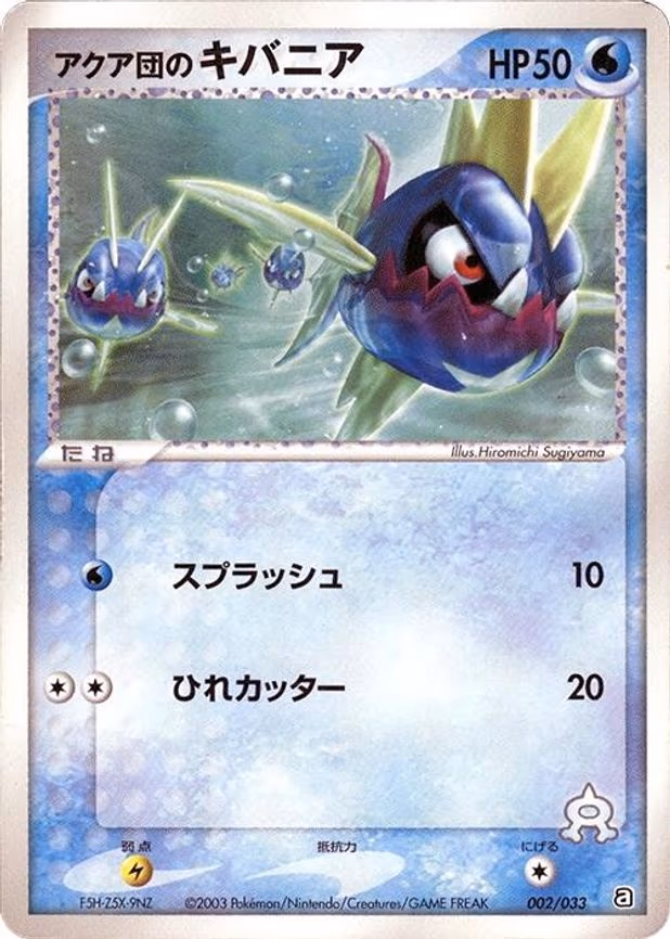 Team Aqua's Carvanha