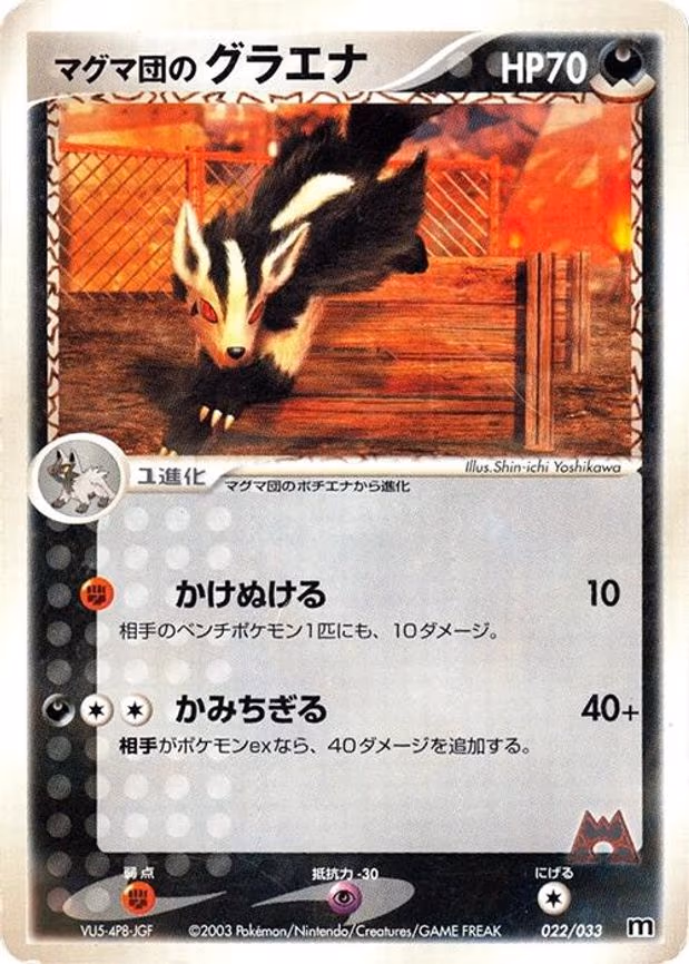 Team Magma's Mightyena