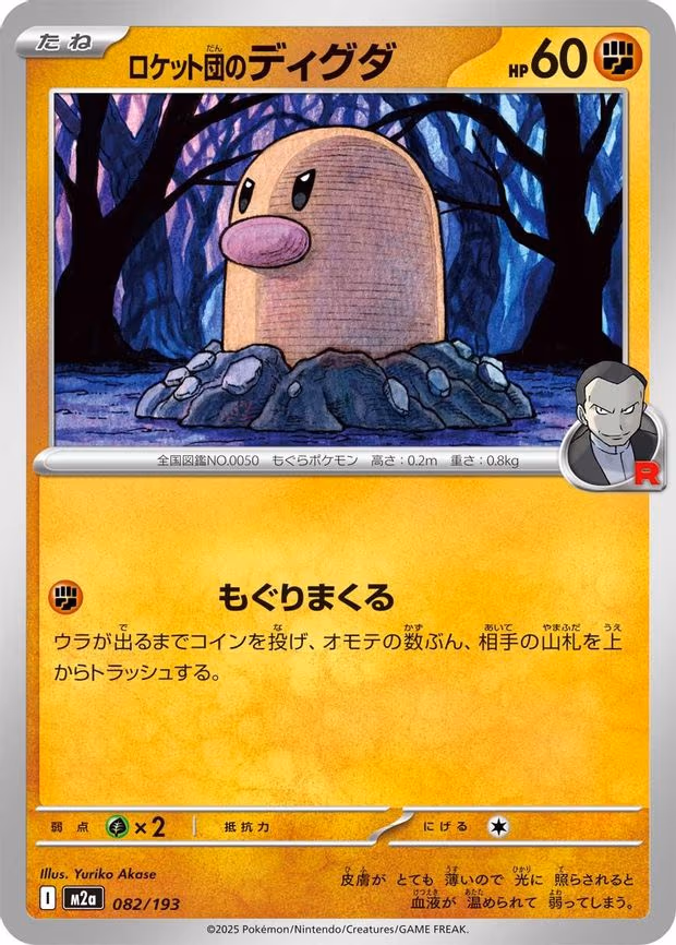 Team Rocket's Diglett (082/193)