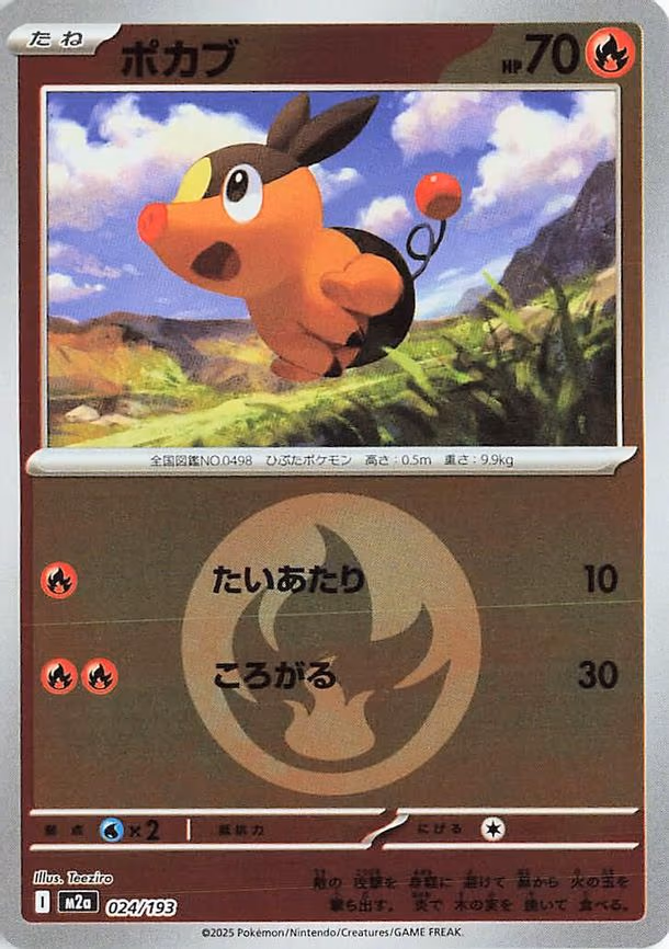 Tepig (Energy Symbol Pattern) (024/193)
