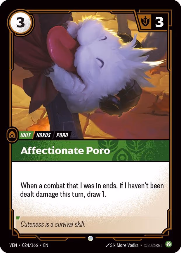Affectionate Poro