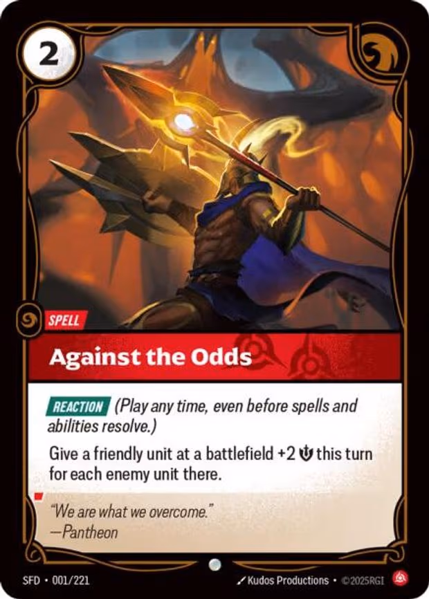 Against the Odds
