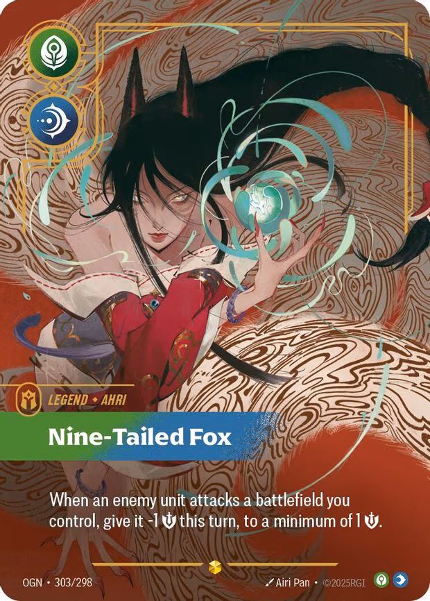 Ahri - Nine-Tailed Fox (Overnumbered)