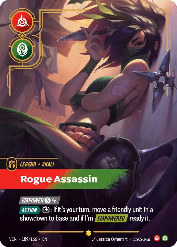 Akali - Rogue Assassin (Overnumbered)