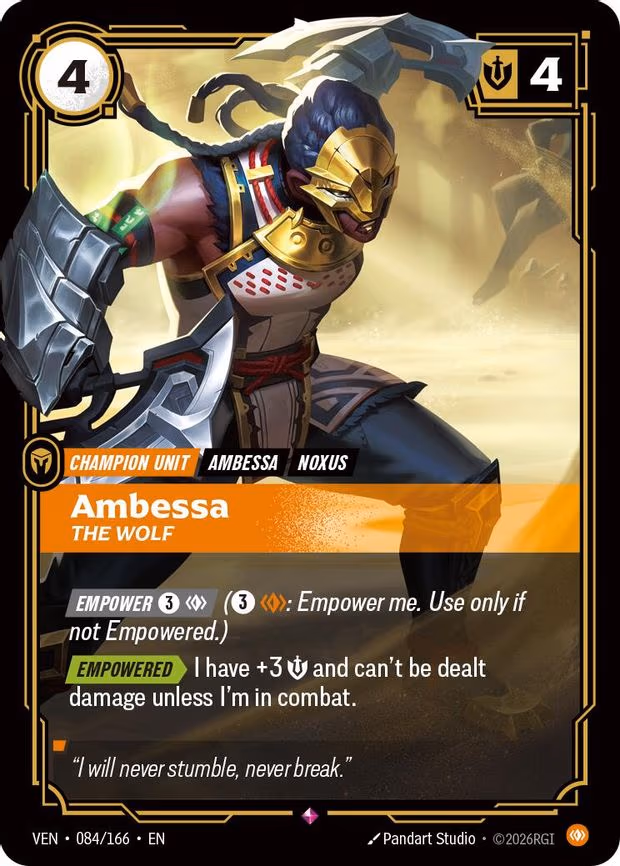 Ambessa, The Wolf