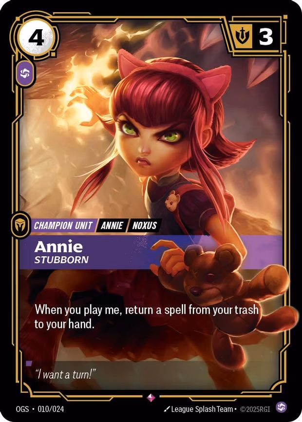 Annie - Stubborn