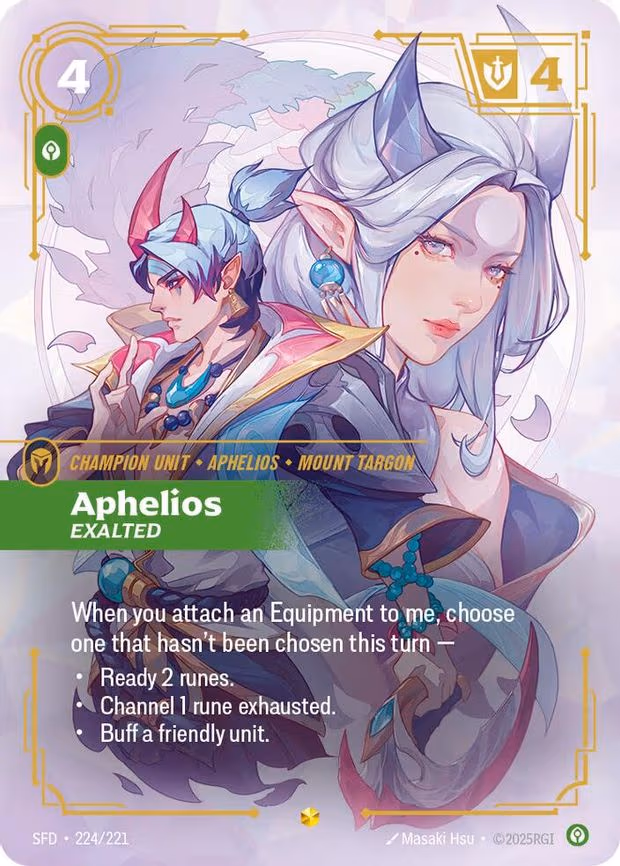 Aphelios - Exalted (Overnumbered)