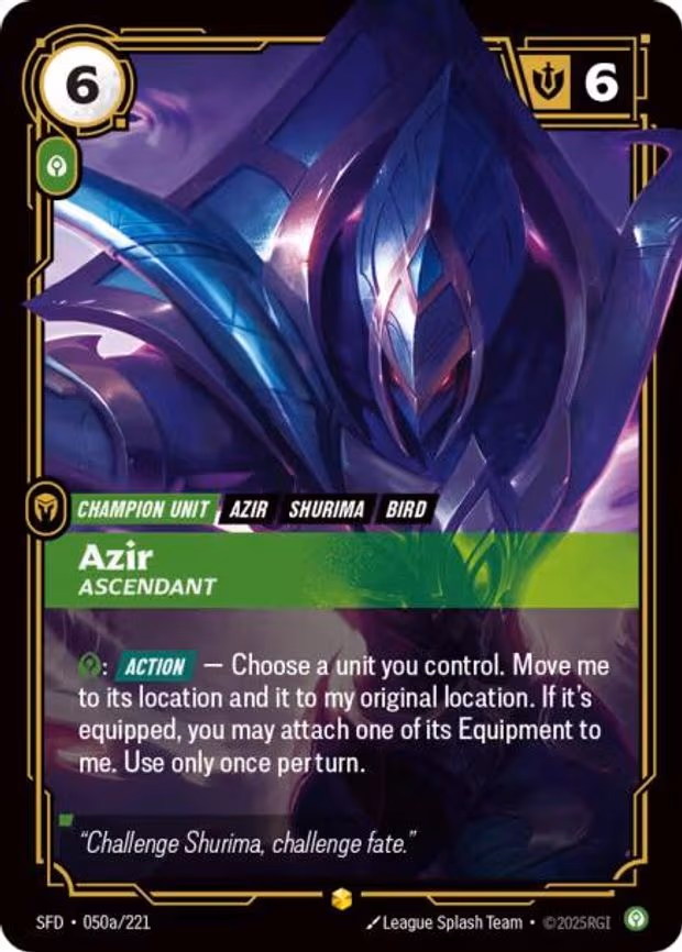 Azir - Ascendant