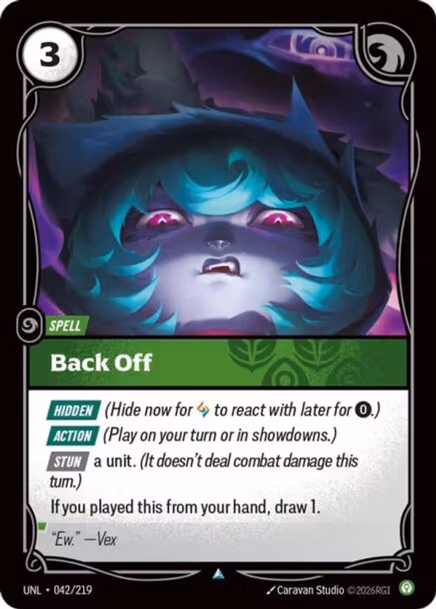 Back Off
