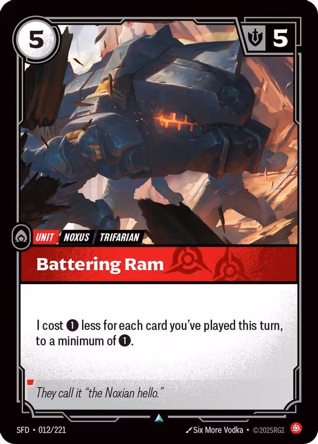 Battering Ram - Uncommon (012/221)