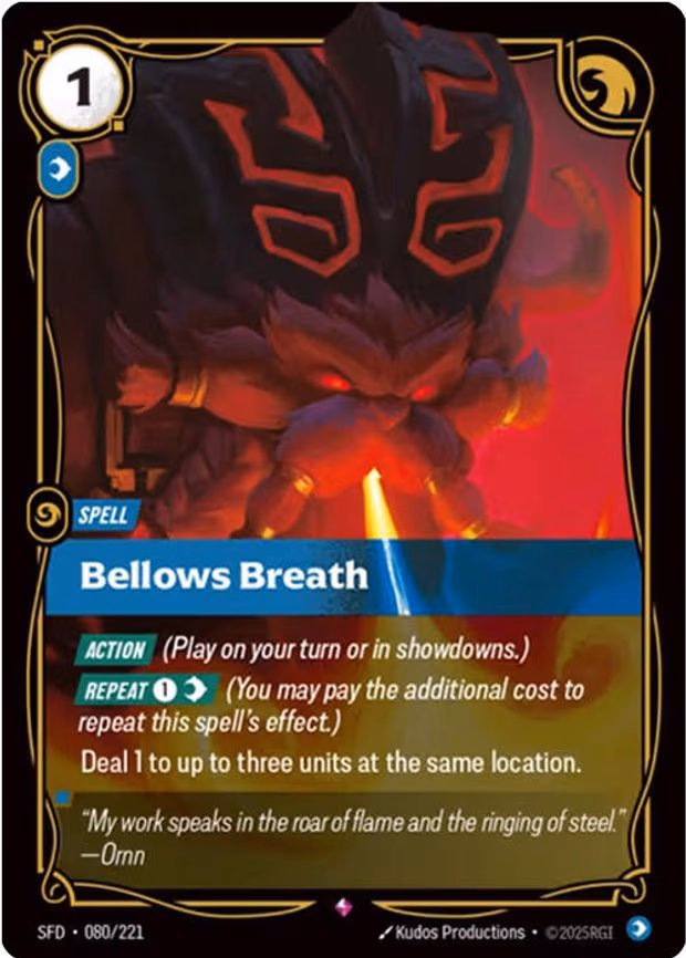 Bellows Breath - Rare (080/221)
