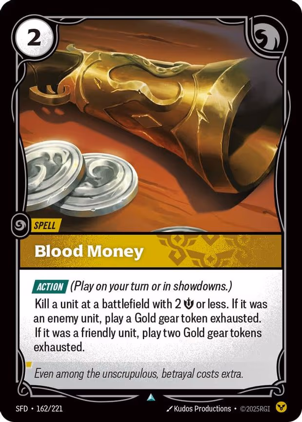 Blood Money - Uncommon (162/221)