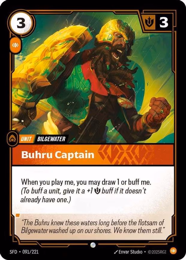 Buhru Captain - Common (091/221)