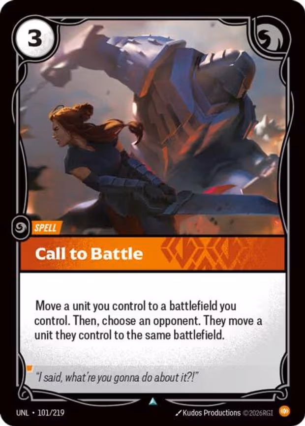 Call to Battle - Uncommon (101/219)