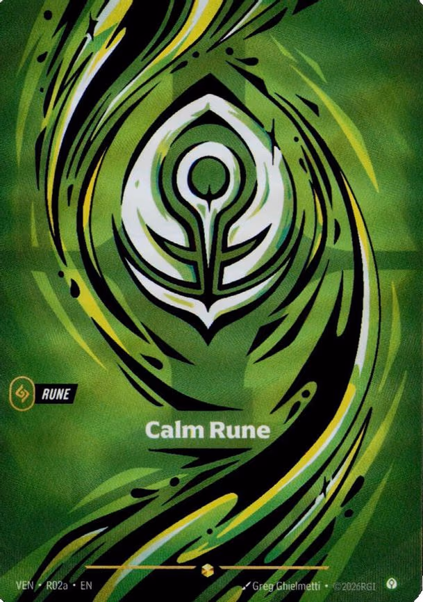 Calm Rune - Showcase (R02a)