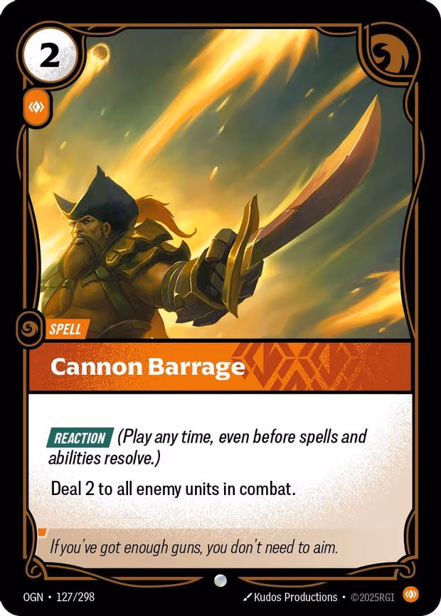 Cannon Barrage - Common (127/298)