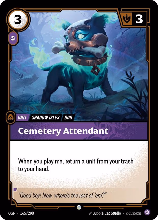 Cemetery Attendant - Common (165/298)
