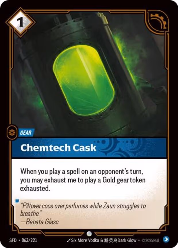 Chemtech Cask - Common (063/221)