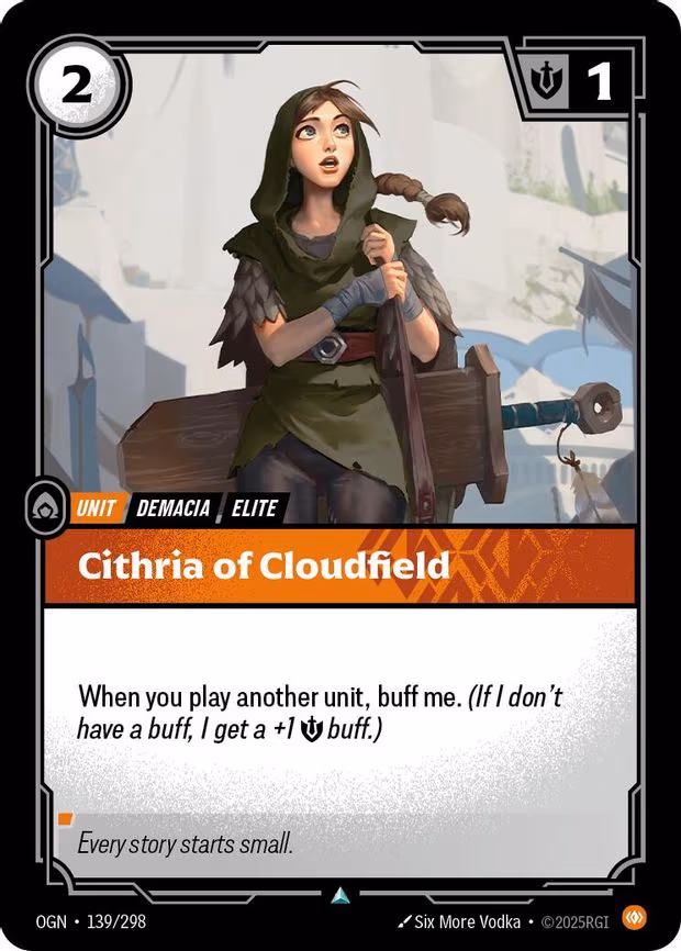 Cithria of Cloudfield - Uncommon (139/298)