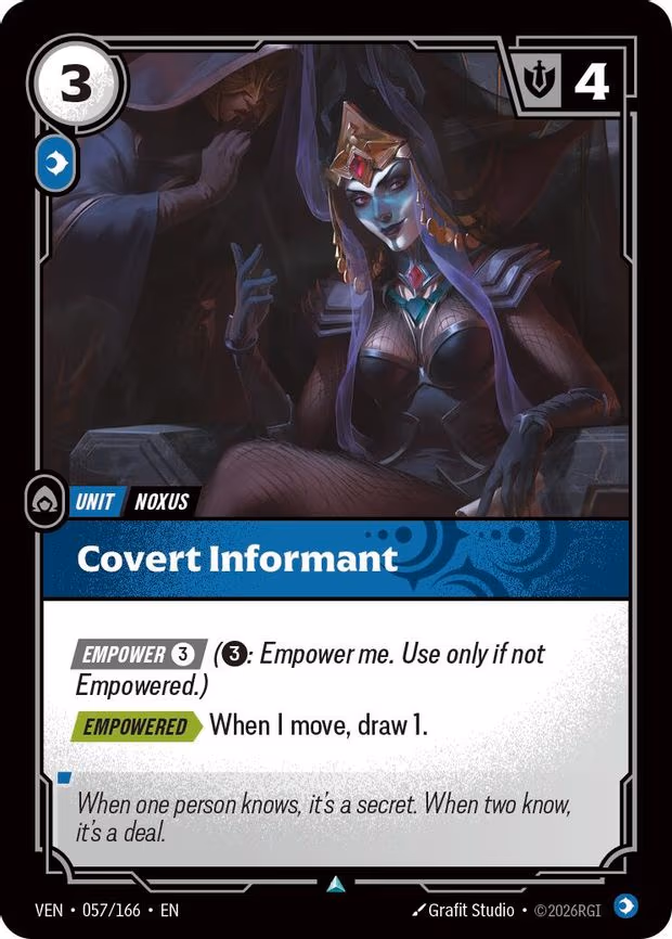 Covert Informant - Uncommon (057/166)