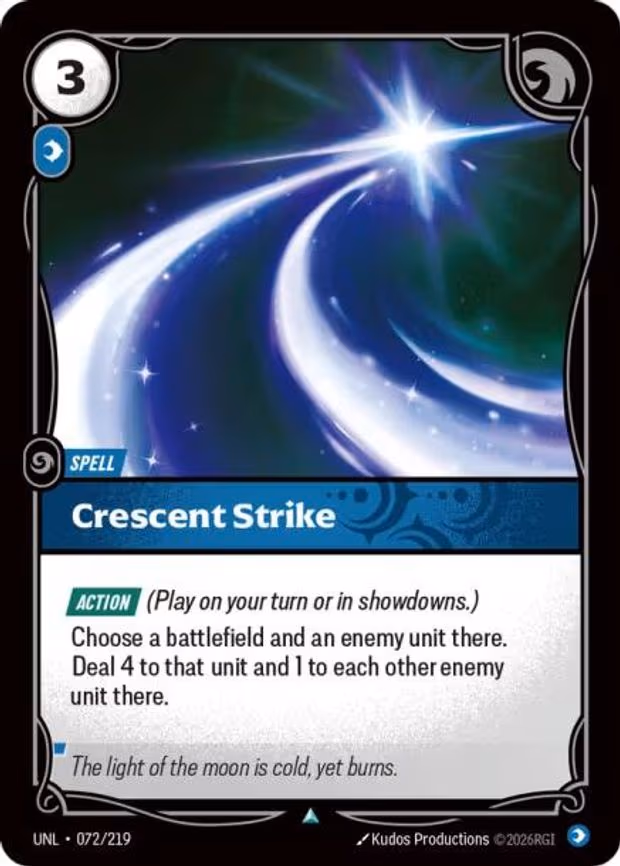 Crescent Strike - Uncommon (072/219)