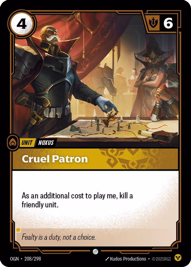 Cruel Patron - Common (208/298)